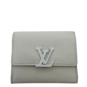 Louis Vuitton Capucines XS portemonnee off-white