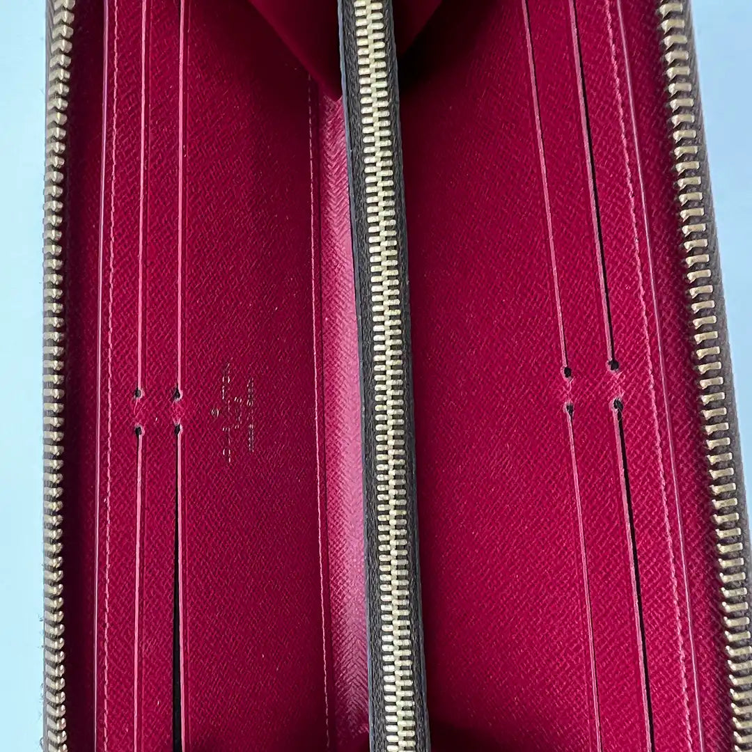 Louis Vuitton Clémence Geldbörse Monogram Canvas Fuchsia M60742 / sehr gut Louis Vuitton