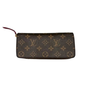 Louis Vuitton Clémence Portemonnee Monogram Canvas Fuchsia M60742