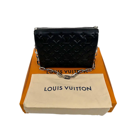 Louis Vuitton Coussin PM M23056 schwarz / silber Hardware / neuwertig Louis Vuitton