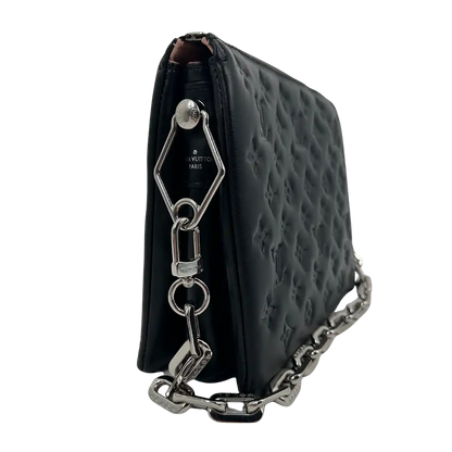 Louis Vuitton Coussin PM M23056 schwarz / silber Hardware / neuwertig Louis Vuitton