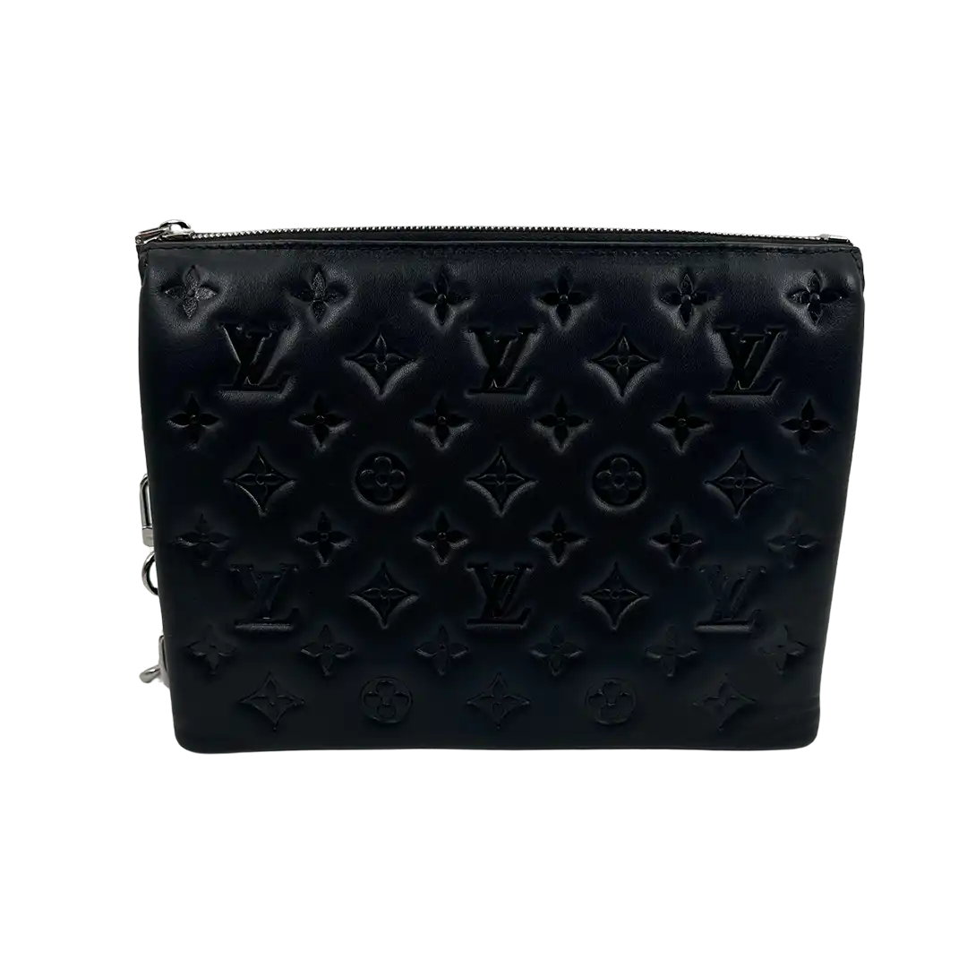 Louis Vuitton Coussin PM M23056 schwarz / silber Hardware / neuwertig Louis Vuitton