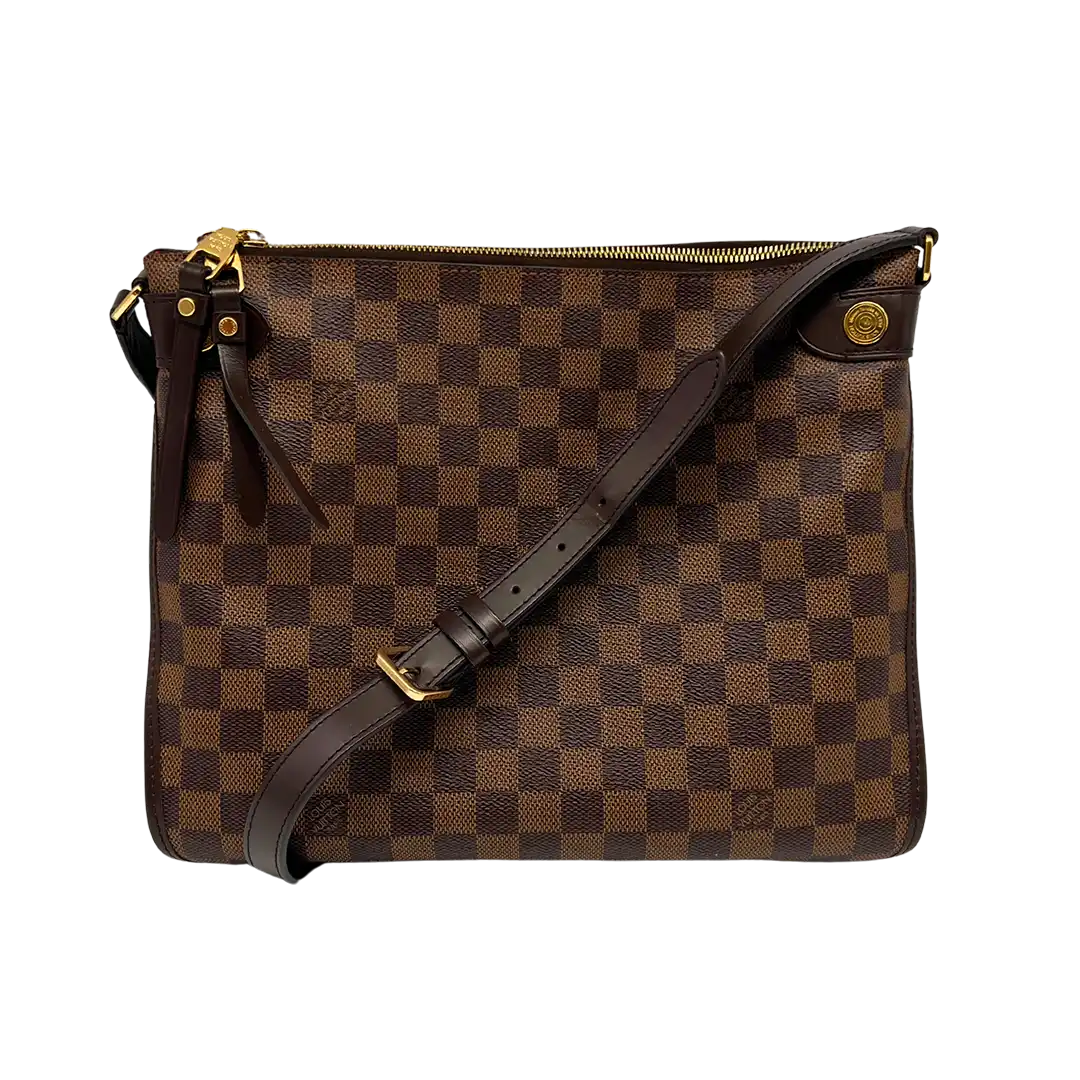Louis Vuitton Duomo Damier Ebene Messenger Tasche braun / sehr gut Louis Vuitton