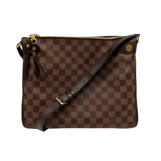 Louis Vuitton Duomo Damier Ebene Messenger Tasche braun / sehr gut Louis Vuitton