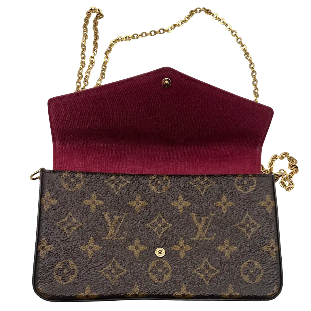 Louis Vuitton Félicie Pochette Monogram Canvas M61276 / sehr gut Louis Vuitton
