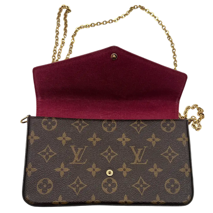 Louis Vuitton Félicie Pochette Monogram Canvas M61276 / sehr gut Louis Vuitton
