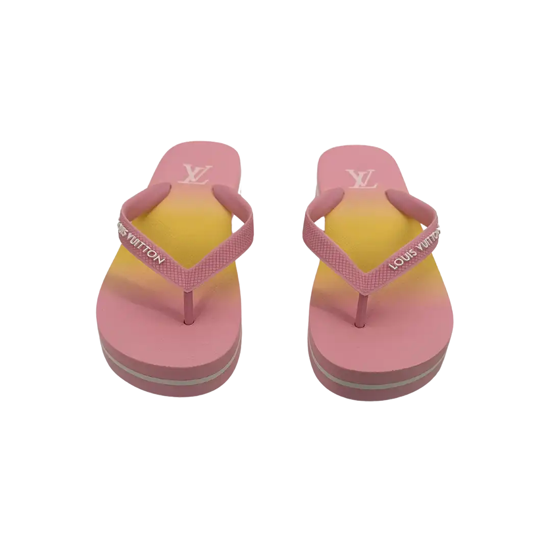 Louis Vuitton by the Pool Sunbath Flip Flops pink Größe 38 / ungetragen Louis Vuitton