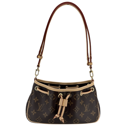 Louis Vuitton Nano Frivole Monogram Canvas Braun Gold M29537