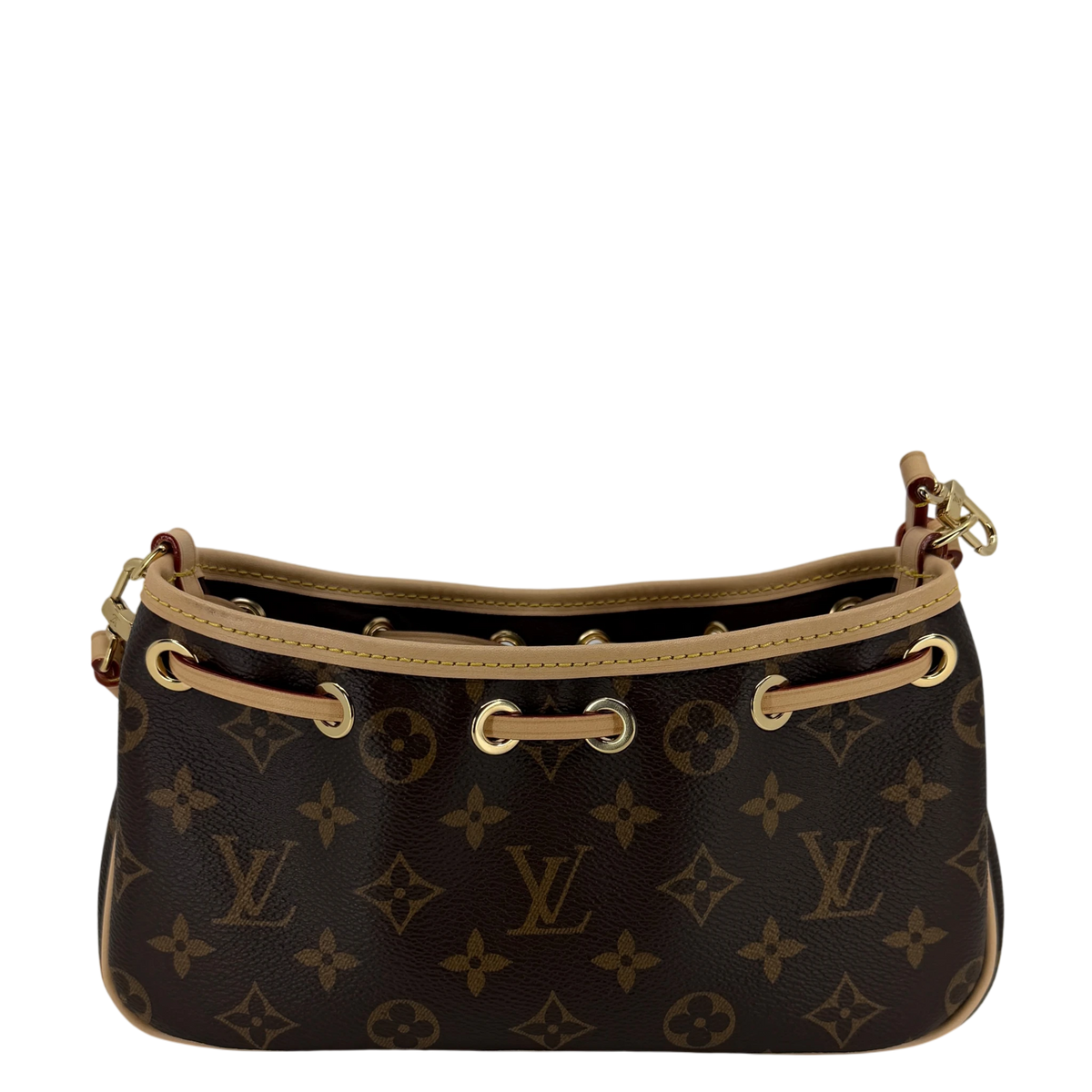 Louis Vuitton Nano Frivole Monogram Canvas Braun Gold M29537 – Ansicht 2