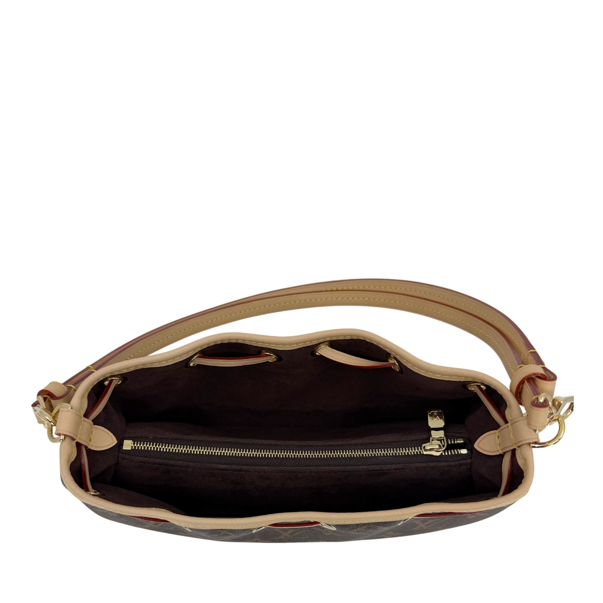 Louis Vuitton Nano Frivole Monogram Canvas Braun Gold M29537 – Ansicht 4
