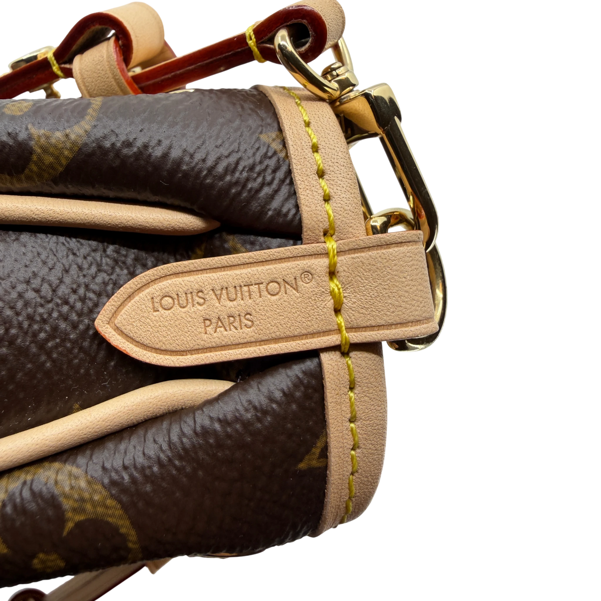 Louis Vuitton Nano Frivole Monogram Canvas Braun Gold M29537 – Ansicht 6
