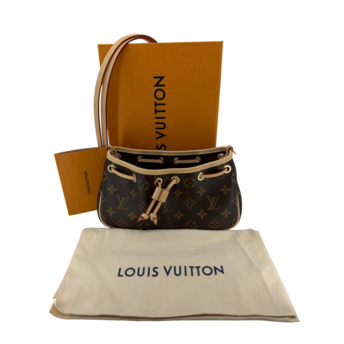 Louis Vuitton Nano Frivole Monogram Canvas Braun Gold M29537 – Ansicht 8