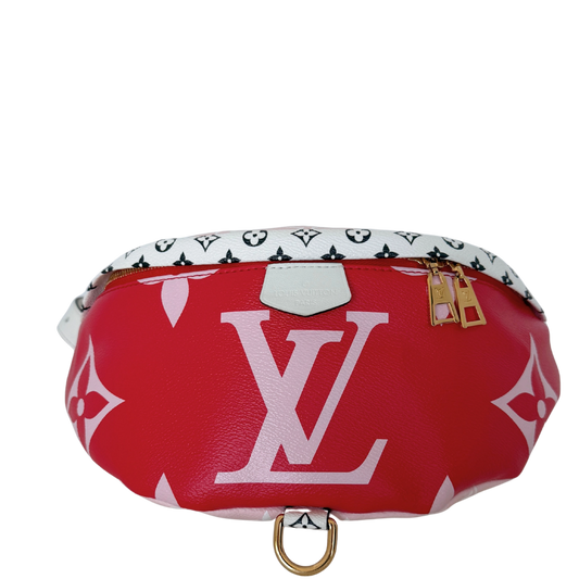 Louis Vuitton Bumbag M44575 Monogram Giant Rot, neuwertig