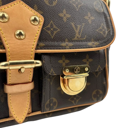 Louis Vuitton Hudson PM N40027 Monogram Canvas / gut Louis Vuitton