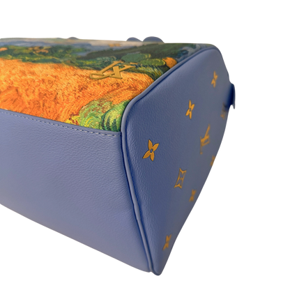 Louis Vuitton X Jeff Koons Speedy Vincent Van Gogh Masters 30 Lavender Multicolor Fullset /neuwertig Louis Vuitton