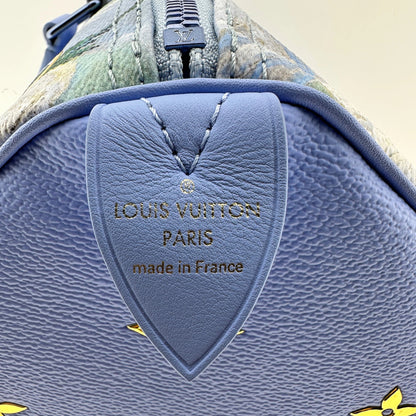 Louis Vuitton X Jeff Koons Speedy Vincent Van Gogh Masters 30 Lavender Multicolor Fullset /neuwertig Louis Vuitton