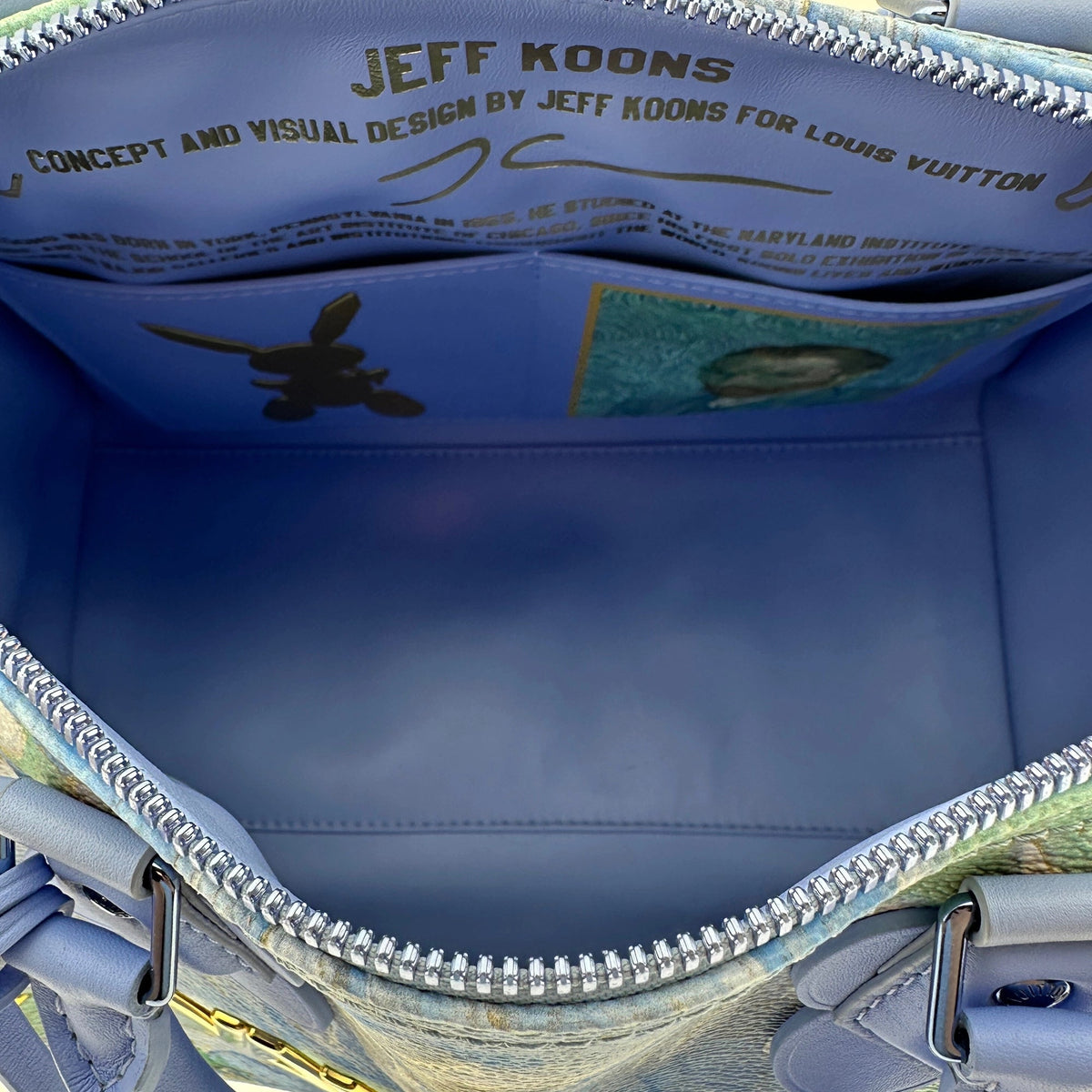 Louis Vuitton X Jeff Koons Speedy Vincent Van Gogh Masters 30 Lavender Multicolor Fullset /neuwertig Louis Vuitton