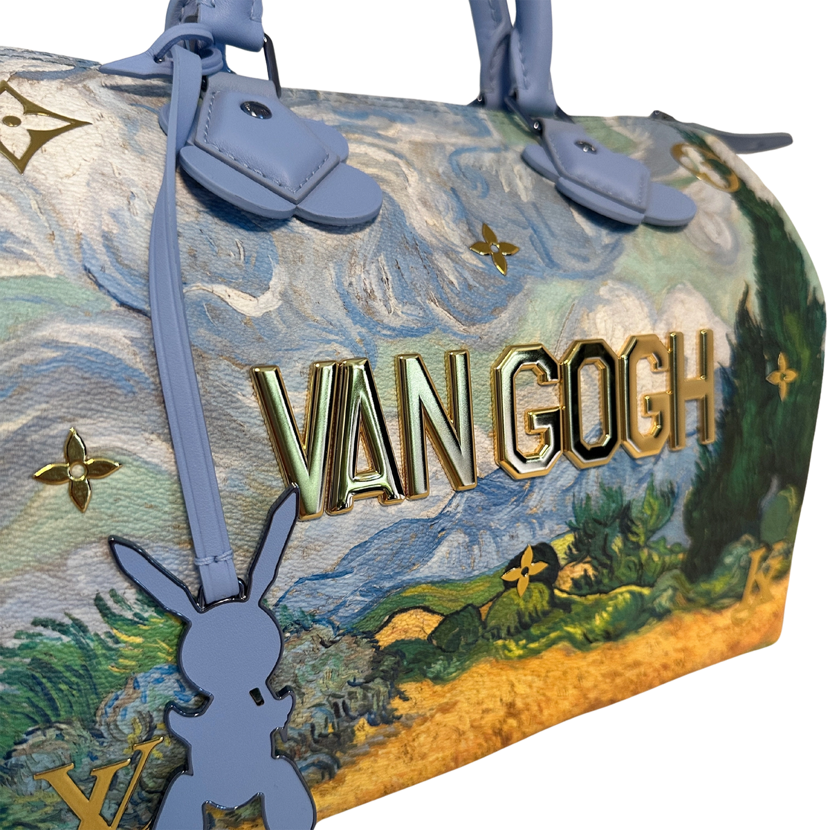 Louis Vuitton X Jeff Koons Speedy Vincent Van Gogh Masters 30 Lavender Multicolor Fullset /neuwertig Louis Vuitton