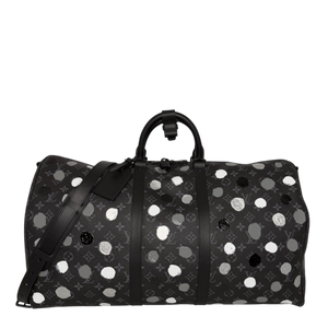 Louis Vuitton x Yayoi Kusama Keepall 55 Monogram Eclipse Complete set