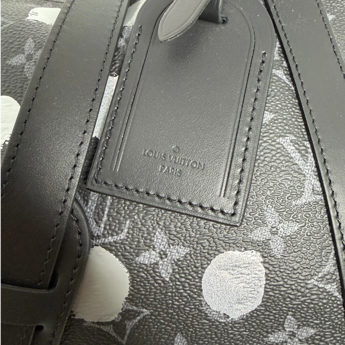 Louis Vuitton x Yayoi Kusama Keepall 55 Monogram Eclipse Fullset / neuwertig Louis Vuitton