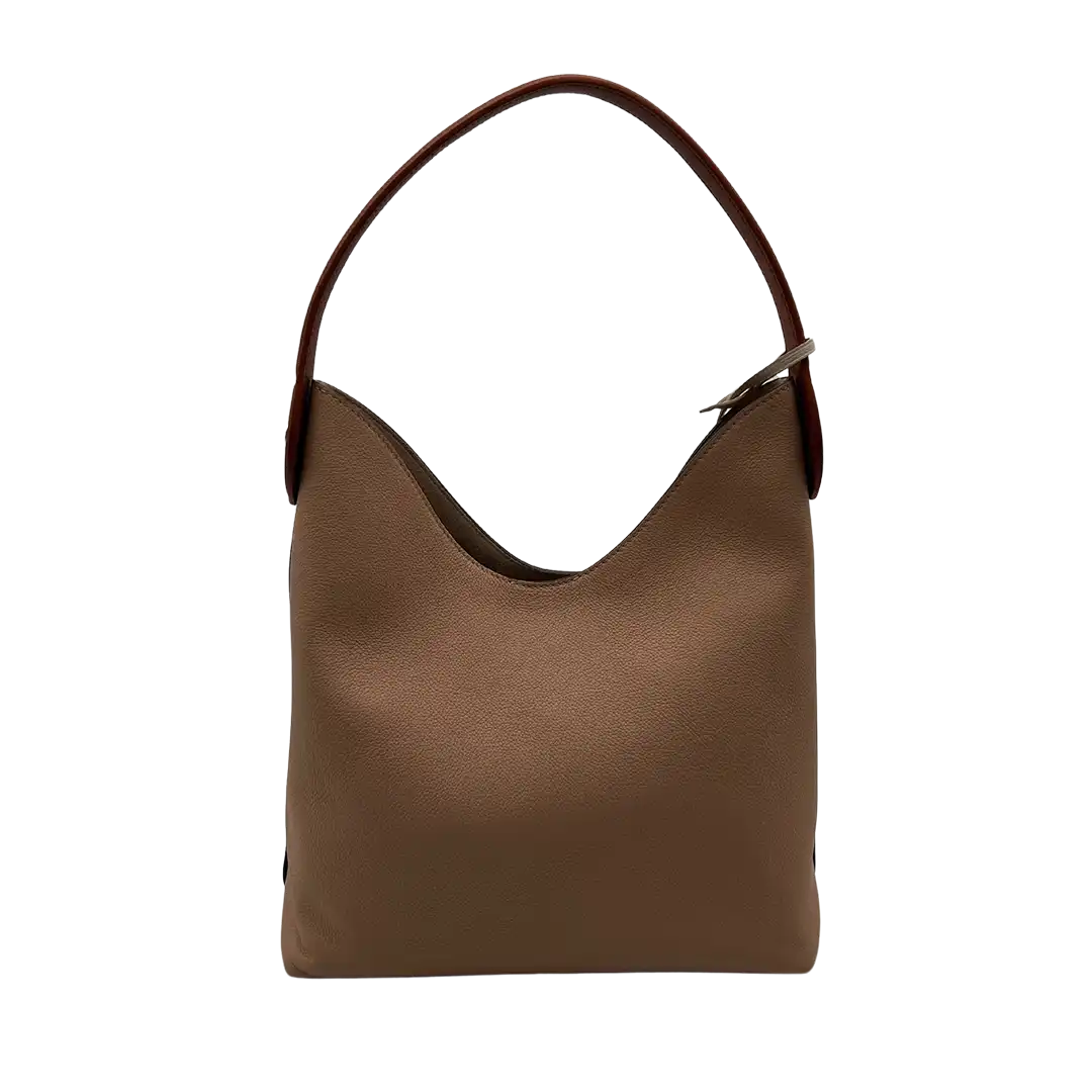 Louis Vuitton Lockme Hobo Leder Schultertasche beige M44330 / neuwertig Louis Vuitton