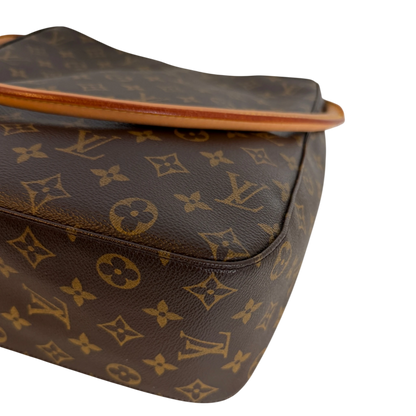 Louis Vuitton Looping GM Schultertasche Monogram Canvas Braun Gold – Ansicht 8