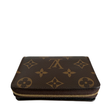 Louis Vuitton Lou Wallet Monogram Reverse Canvas Bruin Goud