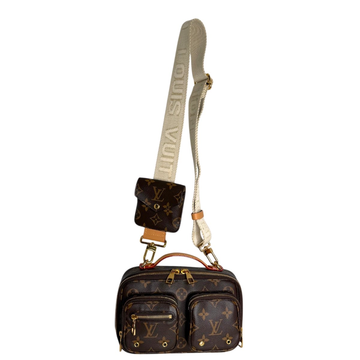 Louis Vuitton Monogram Croisé Utility Bag M80446 Louis Vuitton