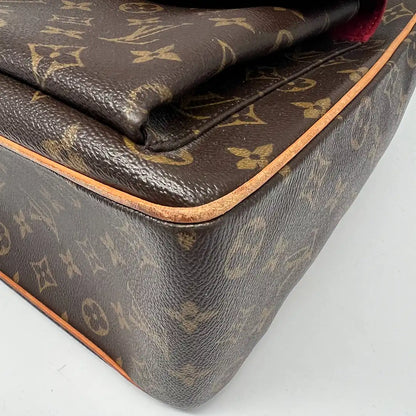 Louis Vuitton Multipli Cite GM Monogram Canvas / akzeptabel Louis Vuitton