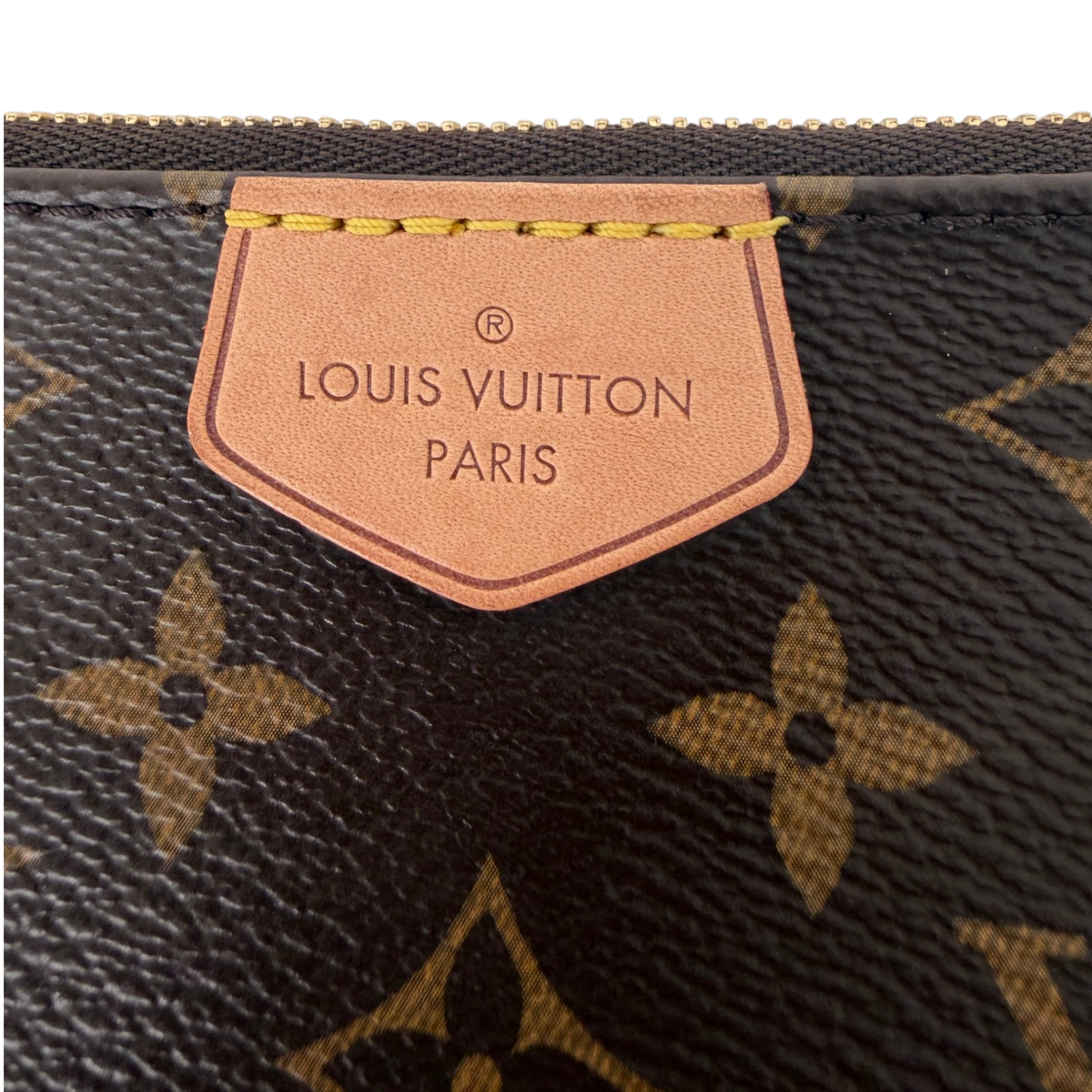 Louis Vuitton Multi Pochette Accessoires Monogram Khaki Louis Vuitton