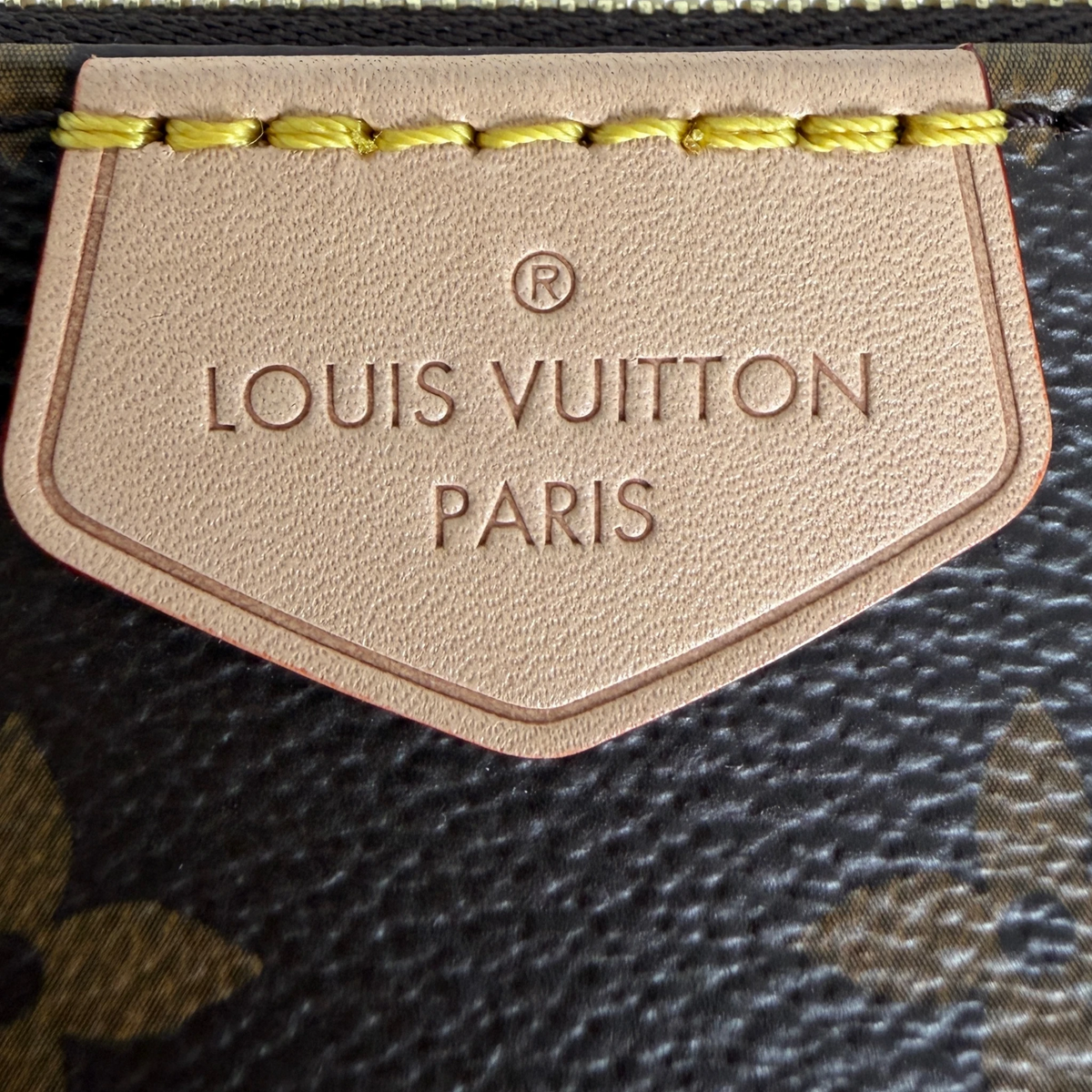Louis Vuitton Multi Pochette Accessoires Monogram Khaki Fullset – Ansicht 7