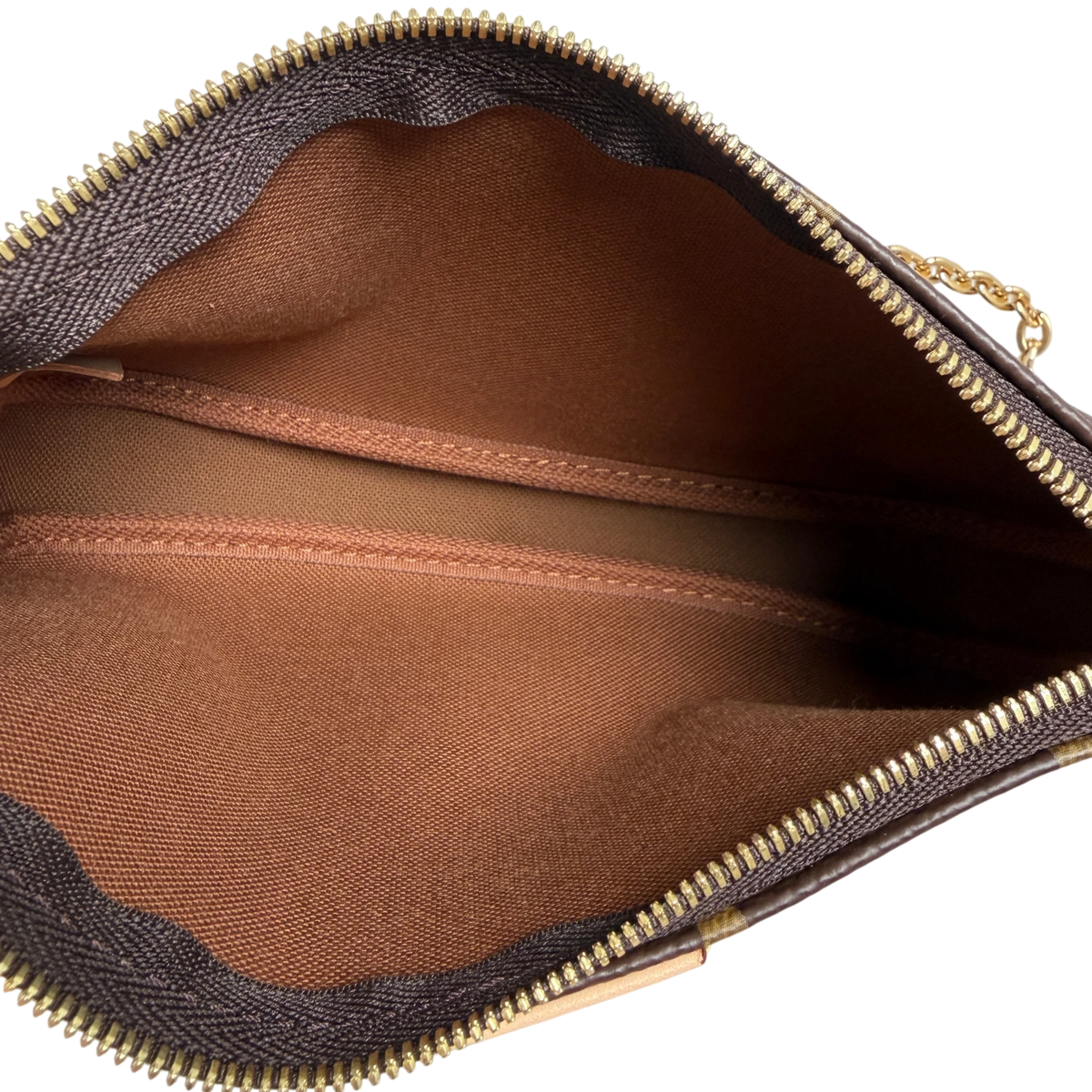 Louis Vuitton Multi Pochette Accessoires Monogram Khaki Fullset – Ansicht 11