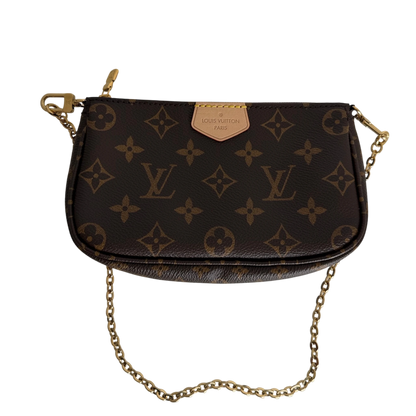 Louis Vuitton Multi Pochette Accessoires Monogram Khaki Fullset – Ansicht 8
