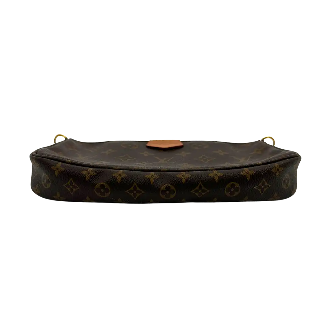 Louis Vuitton Multi Pochette Accessoires Monogram Canvas Rose Clair M44840 / sehr gut Louis Vuitton