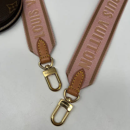 Louis Vuitton Multi Pochette Accessoires Monogram Canvas Rose Clair M44840 / sehr gut Louis Vuitton