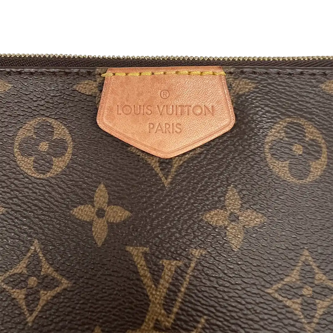Louis Vuitton Multi Pochette Accessoires Monogram Canvas Rose Clair M44840 / sehr gut Louis Vuitton
