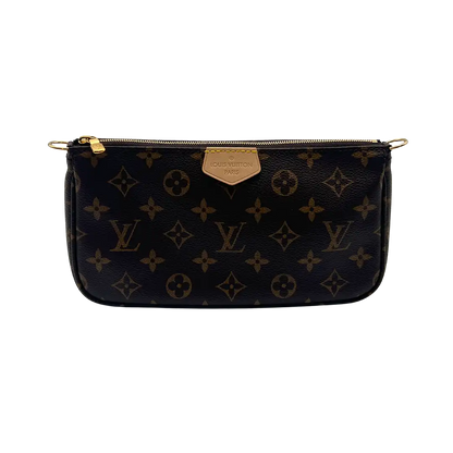 Louis Vuitton Multi Pochette Accessoires Monogram Canvas Rose Clair M44840 Fullset/ neu Louis Vuitton