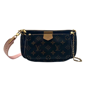 Louis Vuitton Multi Pochette Accessoires Monogram Canvas Rose Clair M44840