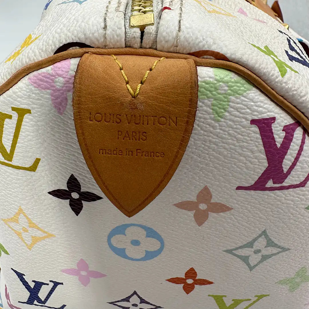 Louis Vuitton Speedy 30 Multicolor Tasche M92643 Fullset / gut Echtheitscheck