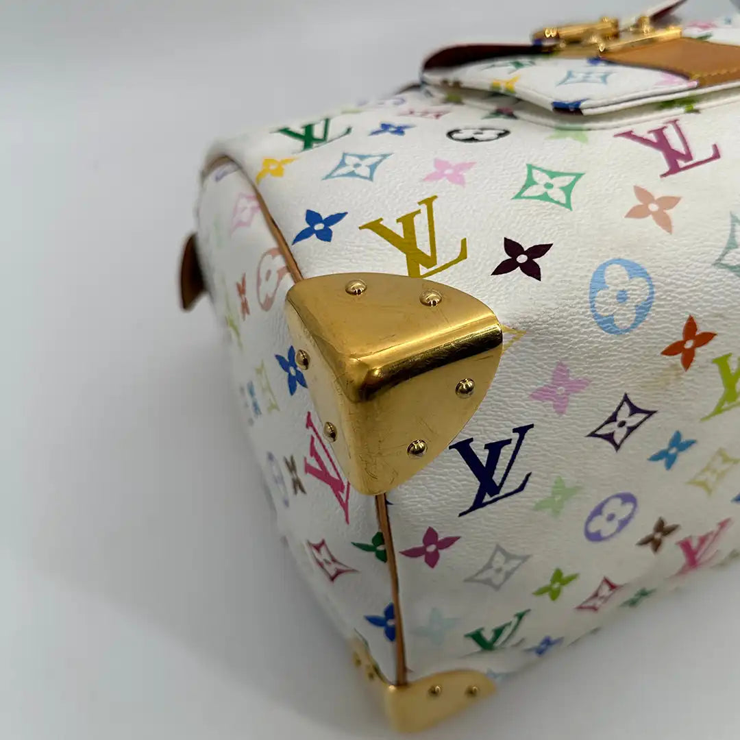 Louis Vuitton Speedy 30 Multicolor Tasche M92643 Fullset / gut Echtheitscheck