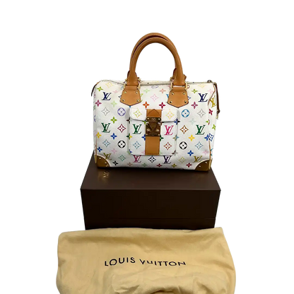 Louis Vuitton Speedy 30 Multicolor Tasche M92643 Fullset / gut Echtheitscheck
