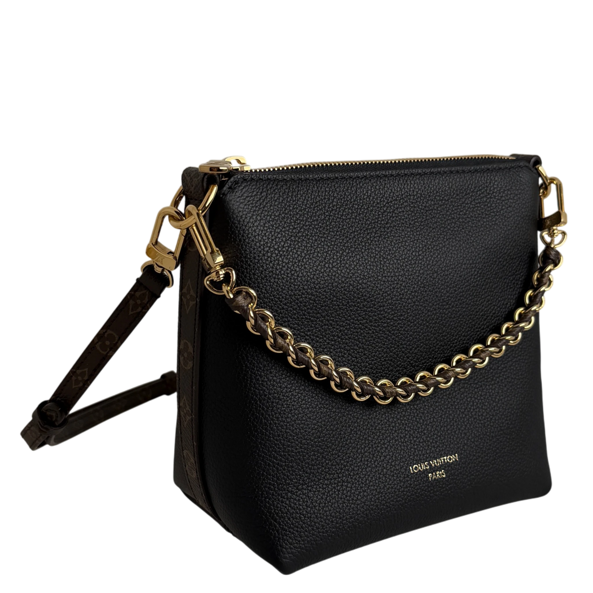 Louis Vuitton Multipass Mini Kalbsleder Schwarz Gold Full Set – Ansicht 2