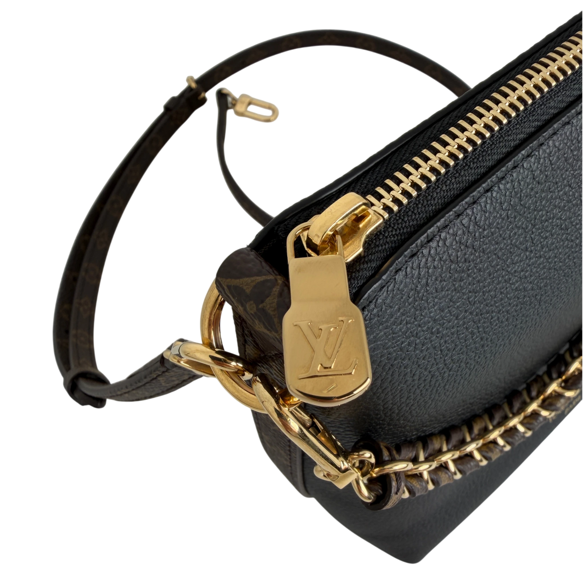 Louis Vuitton Multipass Mini Kalbsleder Schwarz Gold Full Set – Ansicht 8