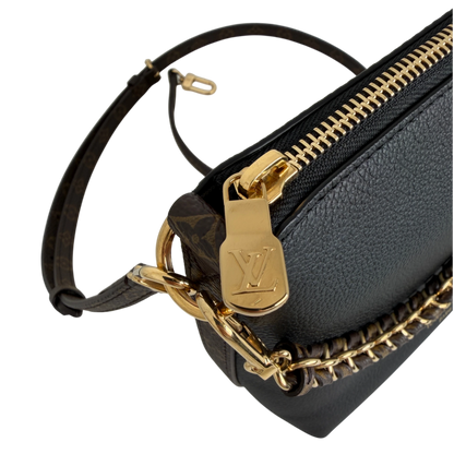 Louis Vuitton Multipass Mini Kalbsleder Schwarz Gold Full Set – Ansicht 8
