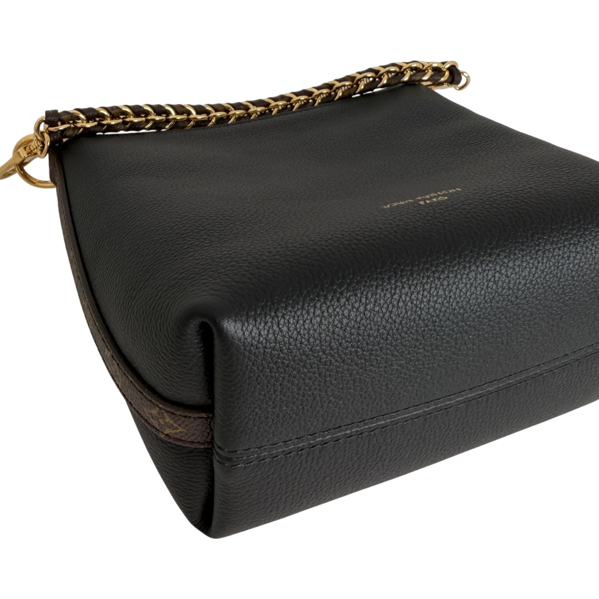 Louis Vuitton Multipass Mini Kalbsleder Schwarz Gold Full Set – Ansicht 5