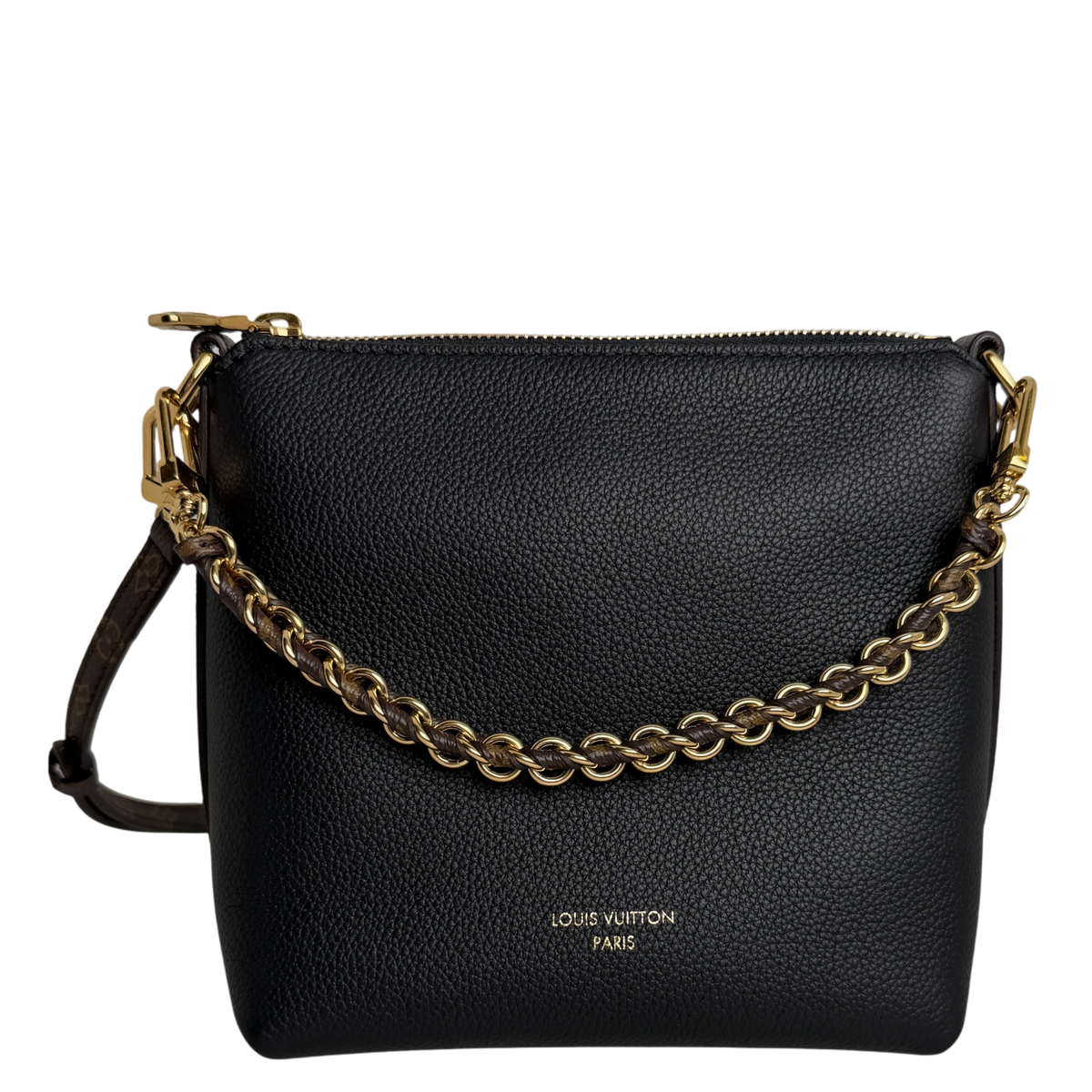 Louis Vuitton Multipass Mini Kalbsleder Schwarz Gold Full Set