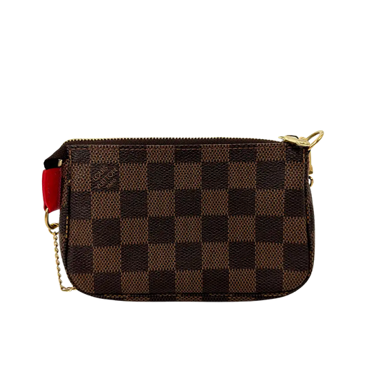Louis Vuitton Pochette Accessories Xmas 2016 N41667 braun Fullset / sehr gut Louis Vuitton