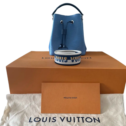 Louis Vuitton Néonoé  BB Epi Leder blau breiter Strap limitiert Fullset / neuwertig Louis Vuitton