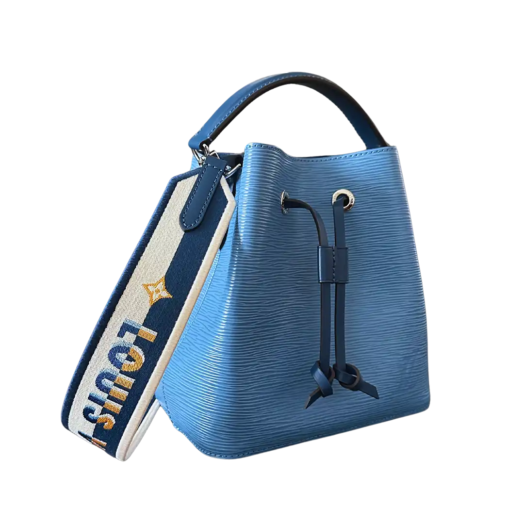 Louis Vuitton Néonoé  BB Epi Leder blau breiter Strap limitiert Fullset / neuwertig Louis Vuitton