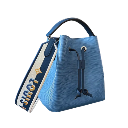 Louis Vuitton Néonoé  BB Epi Leder blau breiter Strap limitiert Fullset / neuwertig Louis Vuitton